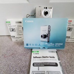 Canon Power Shot SD600 Digital ELPH Camera